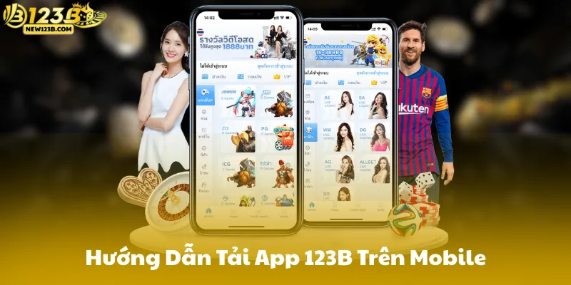 Hướng Dẫn Tải App 123B Trên Mobile